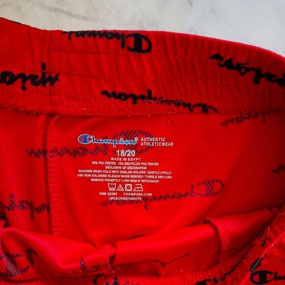 🚗SALE! 5/$50 CHAMPION Boys Stretch Waist Basketball Shorts Size 18/20 - Picture 4 of 5